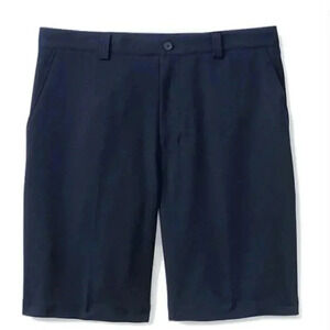 Cutter & Buck - Men’s US 34 Navy Dark Blue Button Up Light‎ Weight Golf Shorts